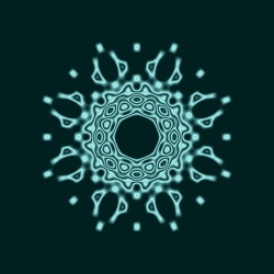 tableau mandala motif harmony resonance 03b