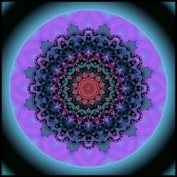 tableau mandala rosace