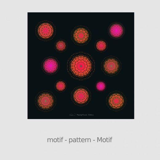 beethoven moonlight sonata soledine multi noir rouge carre motif