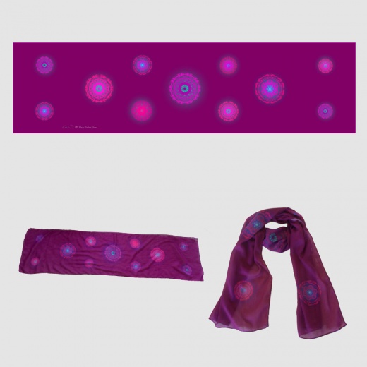 om mane padme hum soledine multi violet long accueil