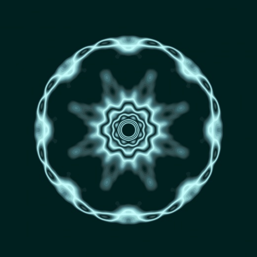 tableau mandala motif harmony resonance 02b