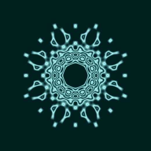 tableau mandala motif harmony resonance 03b