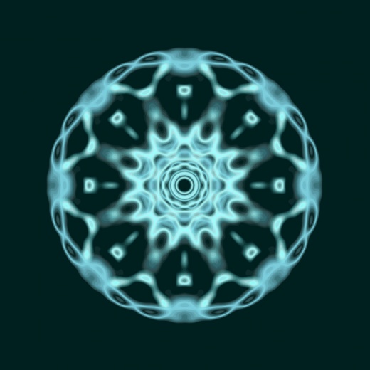 tableau mandala motif harmony resonance 04b