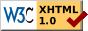 valid xhtml10